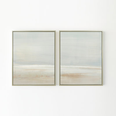 Fading Sands Print by Carol Benson-Cobb