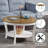Carbin 30" Coffee Table with Shelf-1965801339