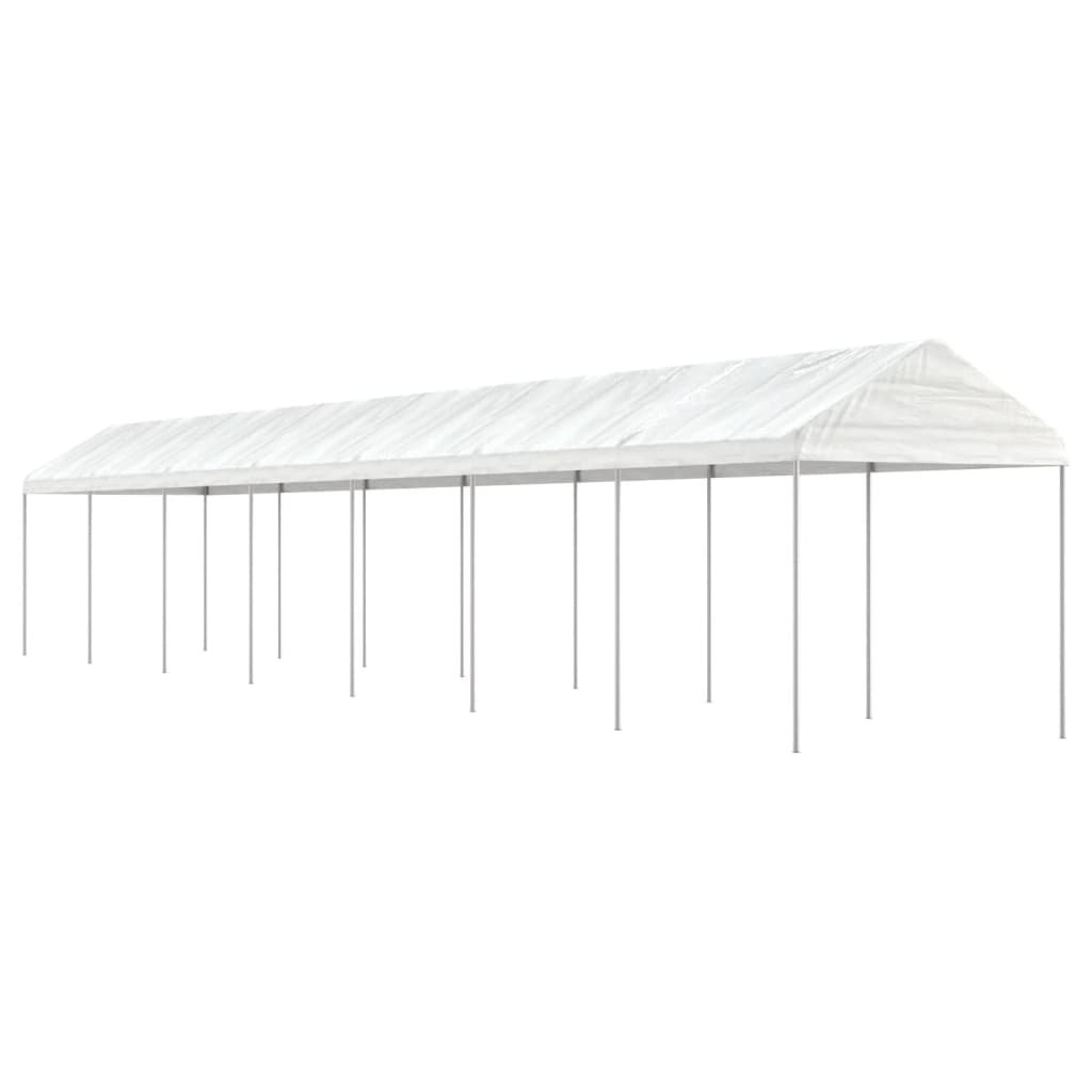 15.61 m x 2.28 m Pop-Up Pavillon Bernicia aus Stahl