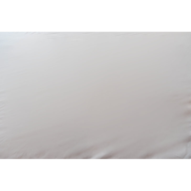 Housse de protection pour matelas en polyester encastrée à dessus lisse et hypoallergénique, Grand lit