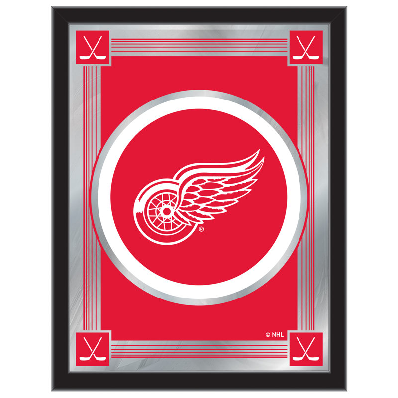« logo mirror », impression encadrée NHL, Detroit Red Wings
