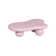 Table basse en forme de nuage avec 3 pieds sphériques