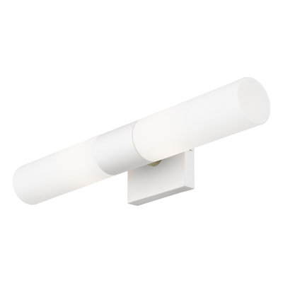 Cailum 2 Light Frosted Dimmable Vanity Light