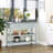 Versatile Kitchen Island With Sturdy Construction And Stylish Stainless Steel Top