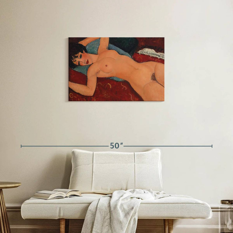 Nu Couche, 20" H x 30" W