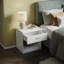 Wardrobe with Chest of Drawers and Bedside Table, Bedroom Set-1421425808
