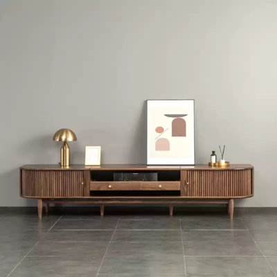 Meuble télé simple brun