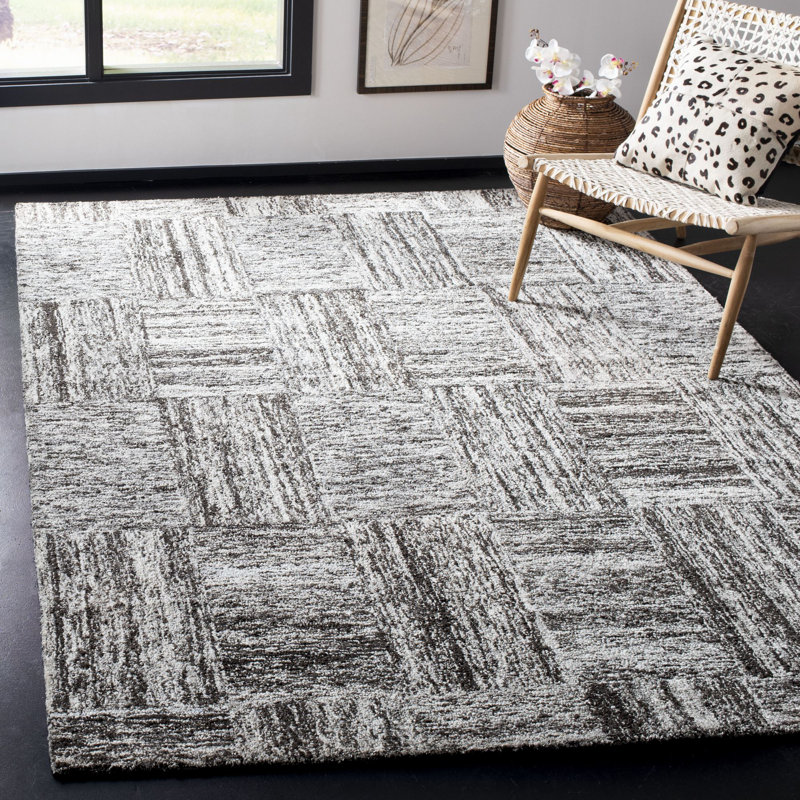 Dowlen Hand Tufted Performance Rug, Rectangle 4' x 6'