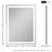 Tess Wood Flat Wall Mirror-1431916724