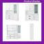 Buffet autoportant de 63,3 po x 17,8 po x 78,3 po avec huche, armoire de rangement pour garde-manger-1136277502