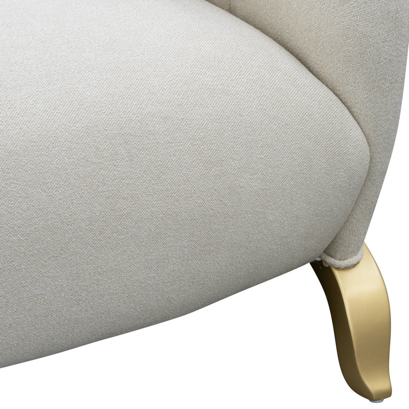 Scotts Square Sofa - Cornsilk/Light Champagne