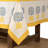 Lemon Tree Tablecloth - Blue/Yellow-6601256