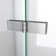 Aqua-Q Fold 32 W X 32 D X 76.75 H Frameless Square Shower Kit