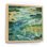 «Green Peaceful Tide Pools I» - art mural minimaliste côtier