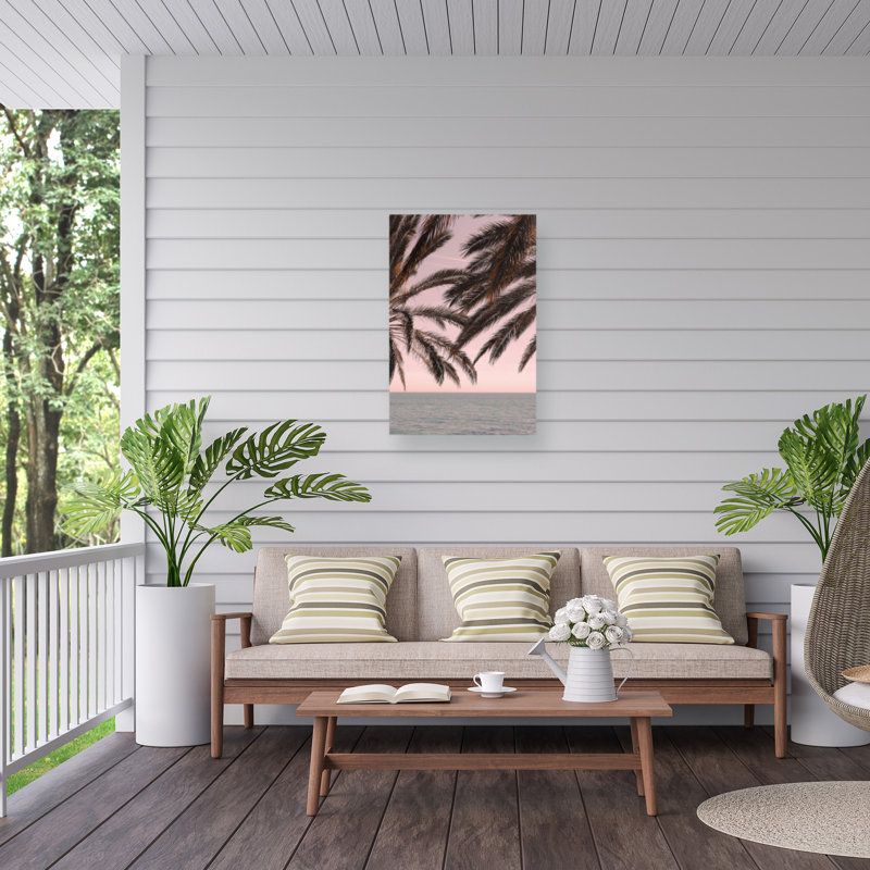 «Picufy Studio III Palm 11», reproduction sur toile, H 24 po x l 16 po
