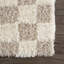 Tapis beige à poils longs Atiran-1739337734