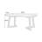Brown  Rectangular Solid Dining Table For Dining Room/Kitchen-1125690873