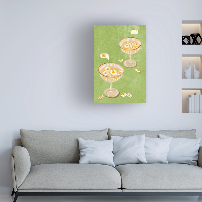 «Hi On Canvas» par Raissa Oltmanns, reproduction, H 32 po x l 22 po x P 2 po
