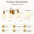 Cassiel  3-Light Dimmable Vanity Light-335523872