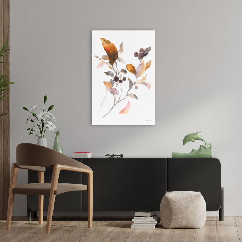 Harvest Cuttings I - Autumn Berries, art d'automne brun, H 36 po x l 24 po