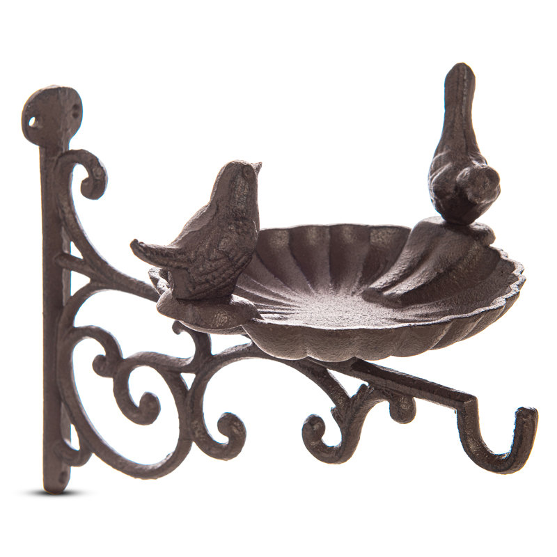 Magana Iron Single Tier Birdbath