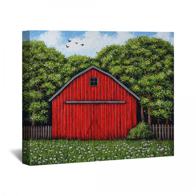 Barn Canvas Wrap - Architecture Wall Decor