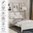 Twin Size Platform Bed With Headboard