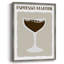 Espresso Martini, reproduction encadrée - bois massif-1299460373