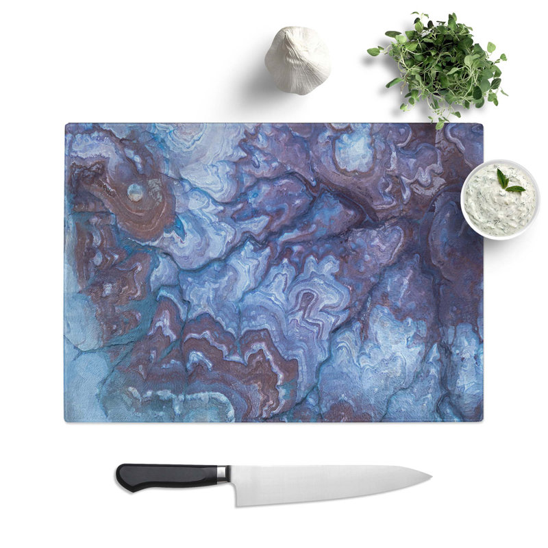 Tempered Glass Not Stopping Chopping Board, 28.5 cm W x 20 cm L