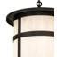 Luminaire suspendu cylindrique de style lanterne à 1 lumière Fulton