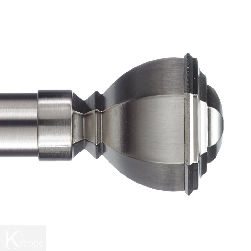 Double Curtain Rod Set, 48"