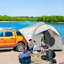 Tente de camping pour voiture avec 3 portes, imperméable 2000 mm-113475448