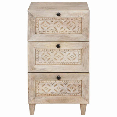 Solid Wood Accent Cabinet