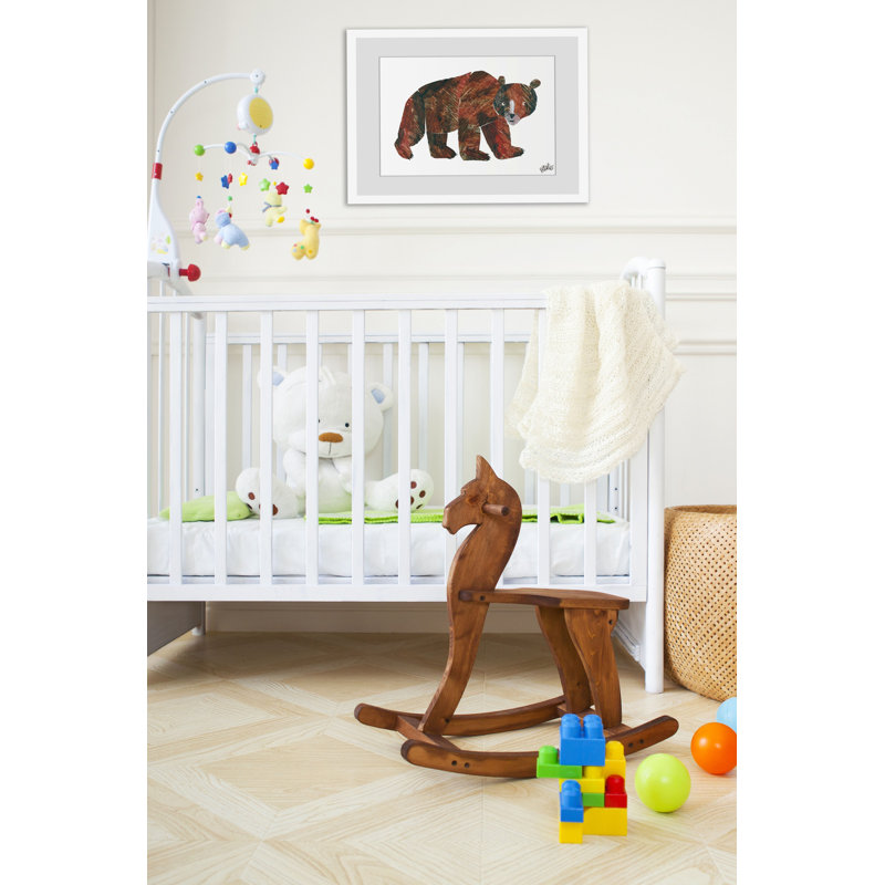 Big Brown Bear 2 by Eric Carle - Painting, 30cm H x 45cm W