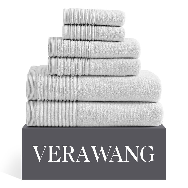 Simply Vera Wang Turkish Cotton Luxury 6 pc Bath, Hand Towel Set