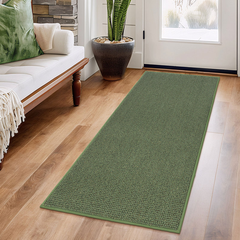 Solid Colour Area Rug, Runner 61cm x 152.4cm