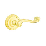 Rope Wave/Drop Passage (Hall & Closet) Door Lever with Round Rosette