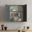 Armoire murale 23,62 "avec miroir