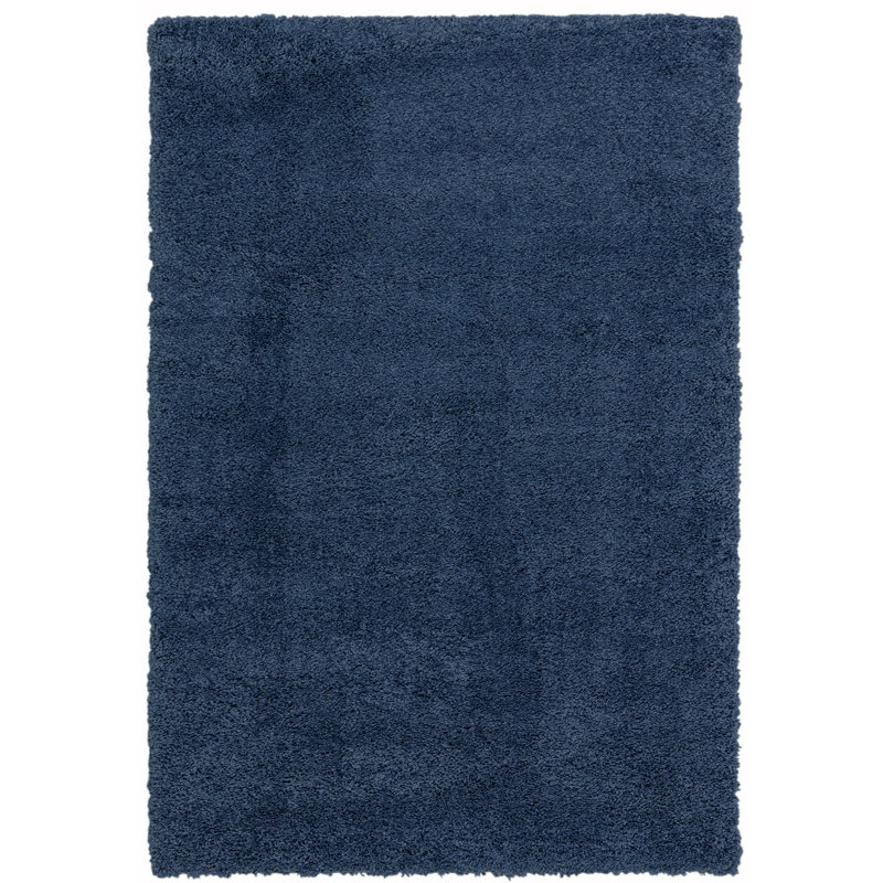 Solid Colour Shag Area Rug, Rectangle 80 x 150cm