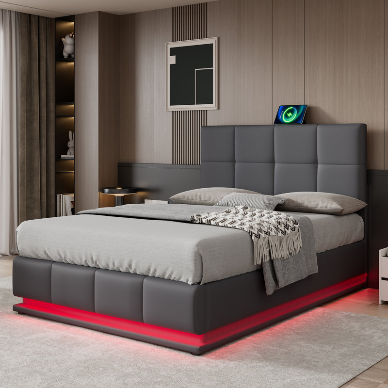 Bed, Grey