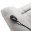 Fauteuil inclinable électrique en microfibre Chriki-1984568459
