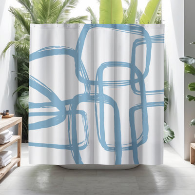 Maitland Abstract Shower Curtain