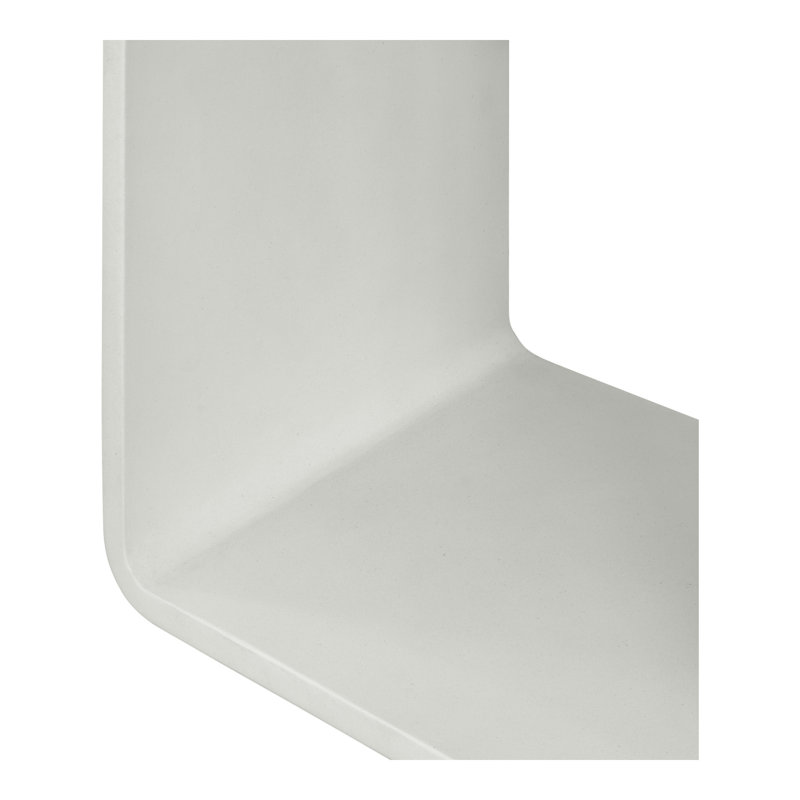 18" Open Geo Cube Display Bookcase, White