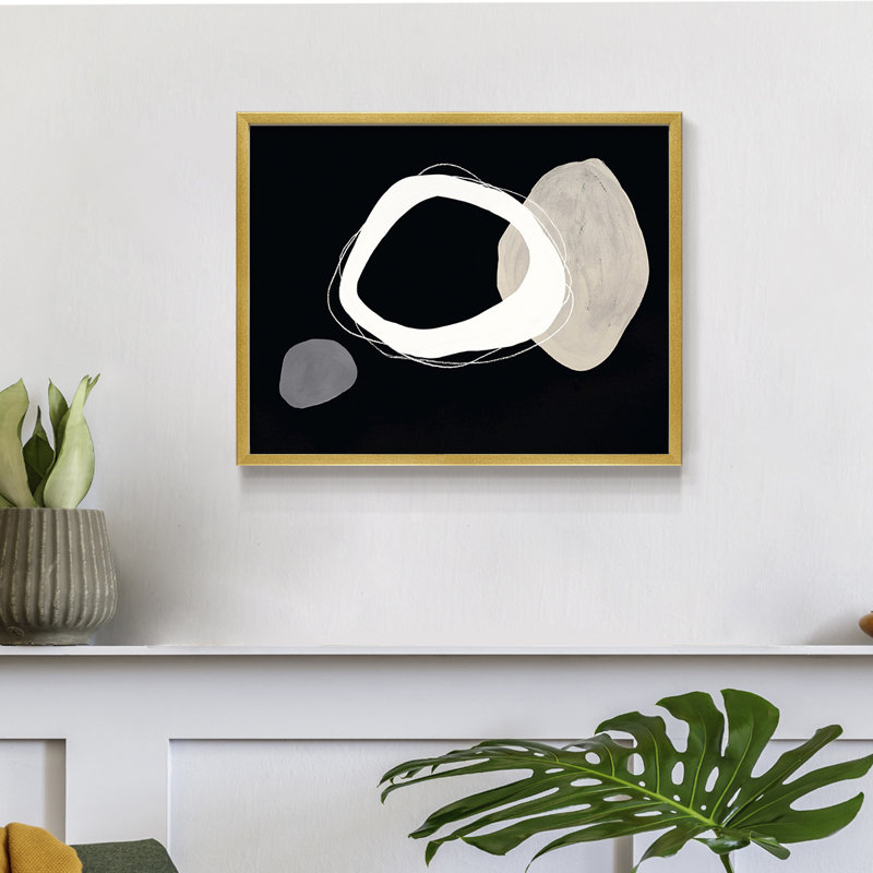 Simply Stated I -Framed Print - Restickable