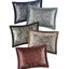 Très grand lit 12 pièces - bleu / brun avec draps en coton 200Tc et motif d'édredon à motif cachemire moderne-120478970