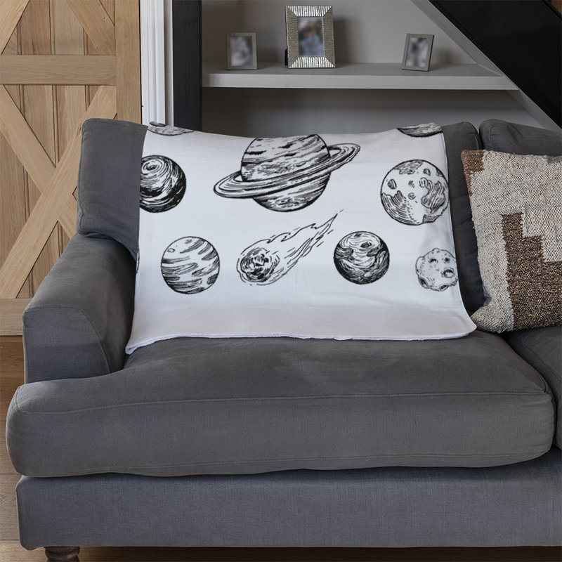 Dominicka Plain Weave / Muslin Throw Blanket