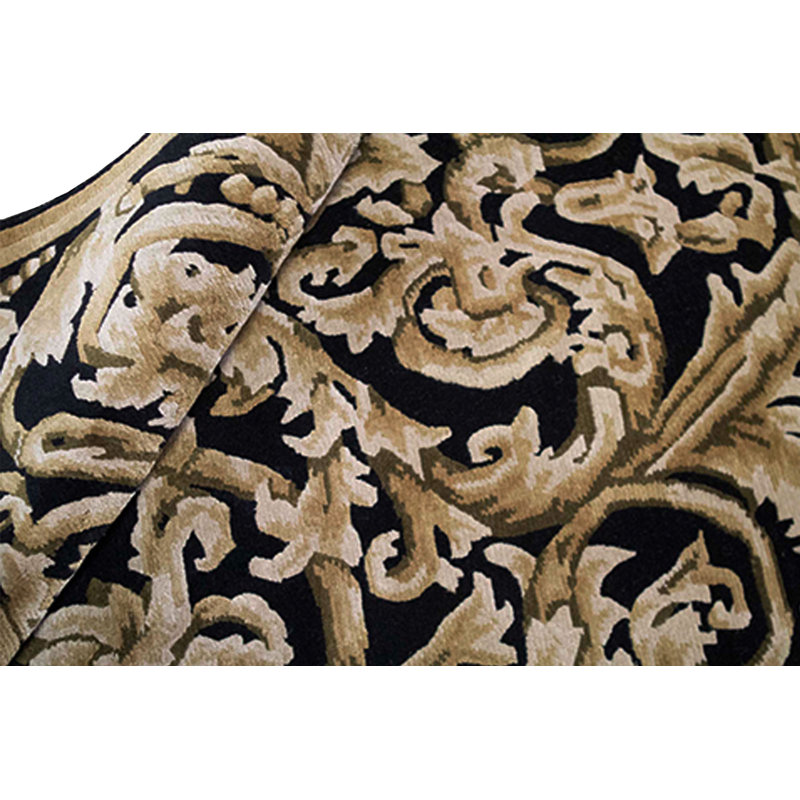 Wool Floral Area Rug