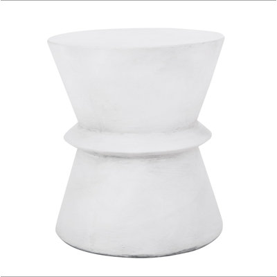 Table d'appoint d'extérieur en béton léger
