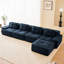 153'' Corduroy Sectional