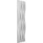 Carreau mural sans couture de style Érié EdgeCraft l 6 po x H 24 po x T 1 po